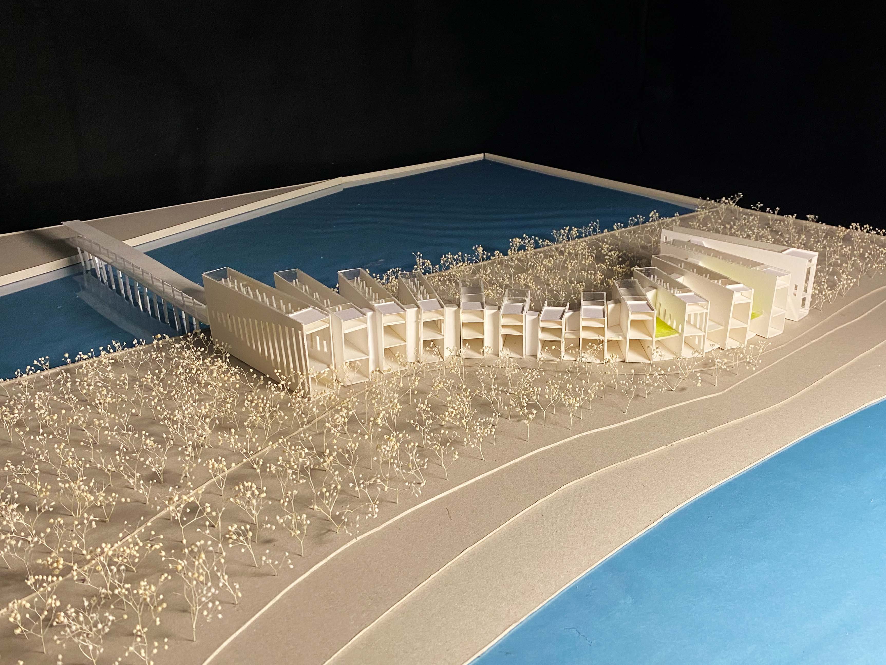 日暮れを楽しむ宿泊体験型美術館_末吉笑瑠